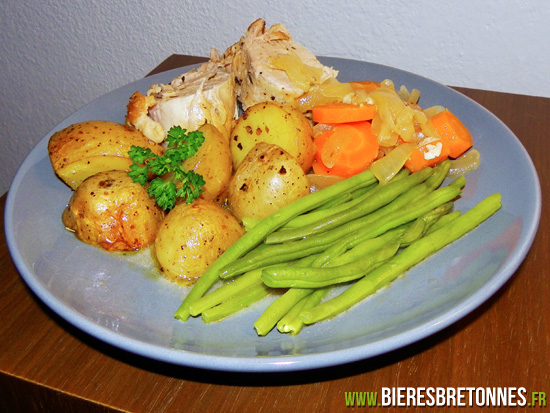 Filet mignon de porc à la bière