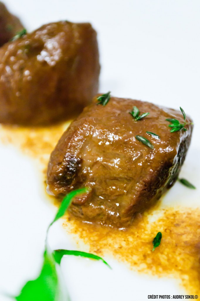 Civet de chevreuil à la bière