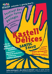 Affiche Festival Kastell Délices