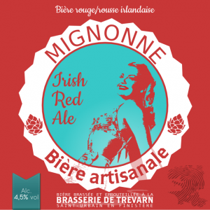 Étiquettte Mignonne Irish Red Ale