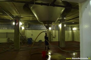 La base d’un énorme fermenteur
