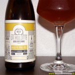 Zoom étiquette Hulotte Pale Ale