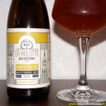 Zoom étiquette Hulotte Pale Ale