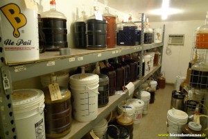 La salle de fermentation