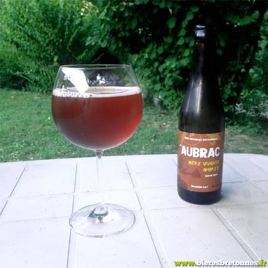 L’ambrée, bière de l’Aubrac