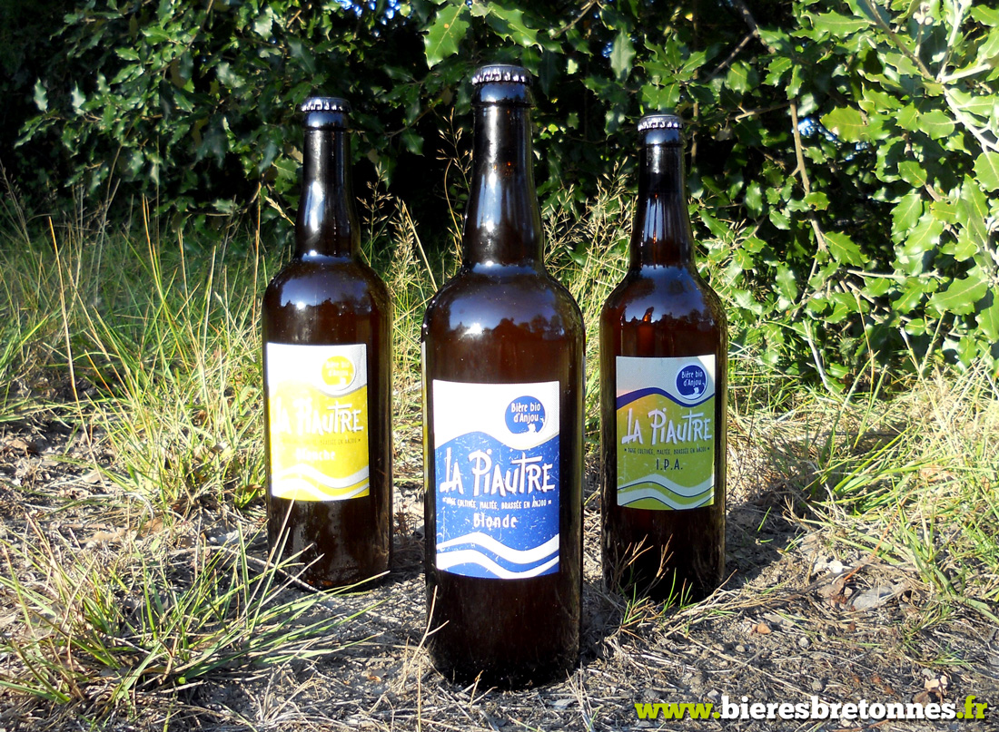 Gamme de bières La Piautre de la Fabrique des Bières d’Anjou