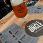 Dégustation d'une bière UNCLE : très agréable !