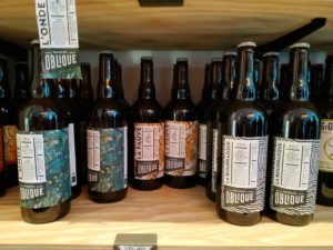Les bières Obliques chez Le Marchand de Bière Biozh à Rennes