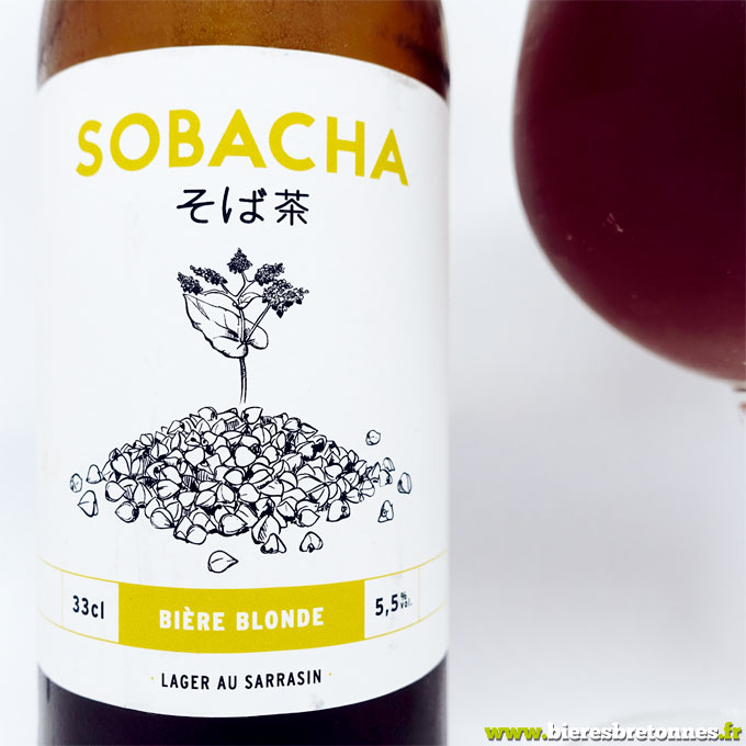 Étiquette Sobacha, bière collaborative – Brasserie du Vieux Singe
