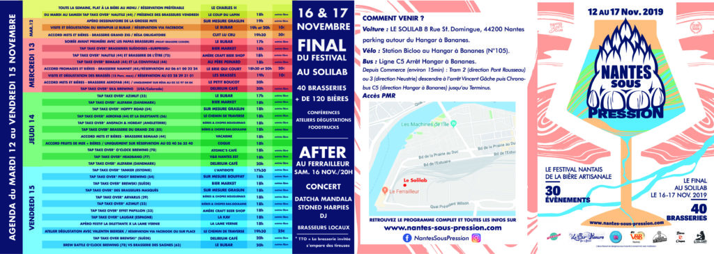 Programme Semaine Nantes Sous Pression