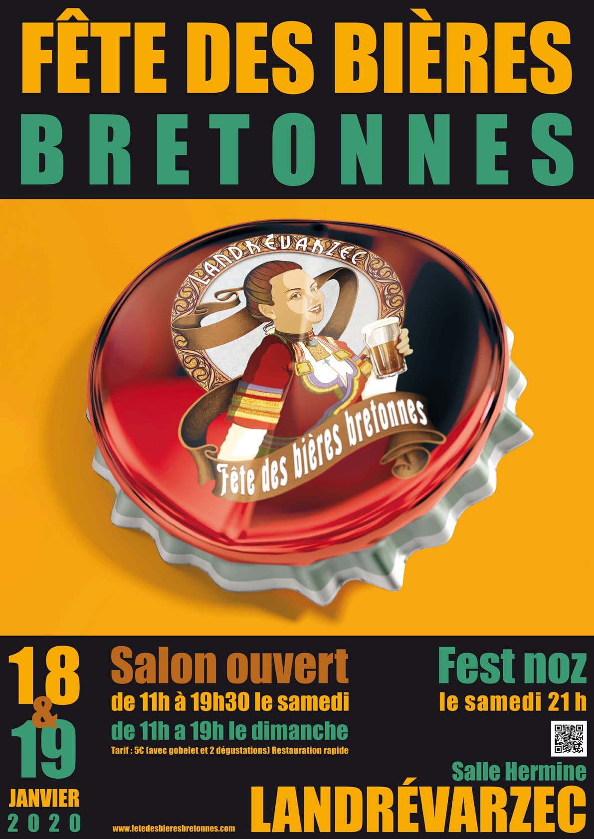 Affiche Fetes Bieres Bretonnes Landrevarzec 4