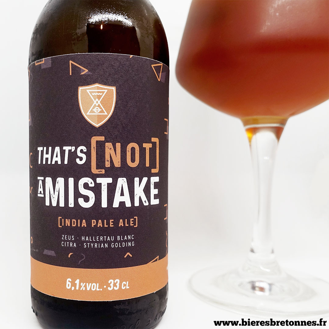 Étiquette That’s [Not] A Mistake IPA – Brasserie Athanor