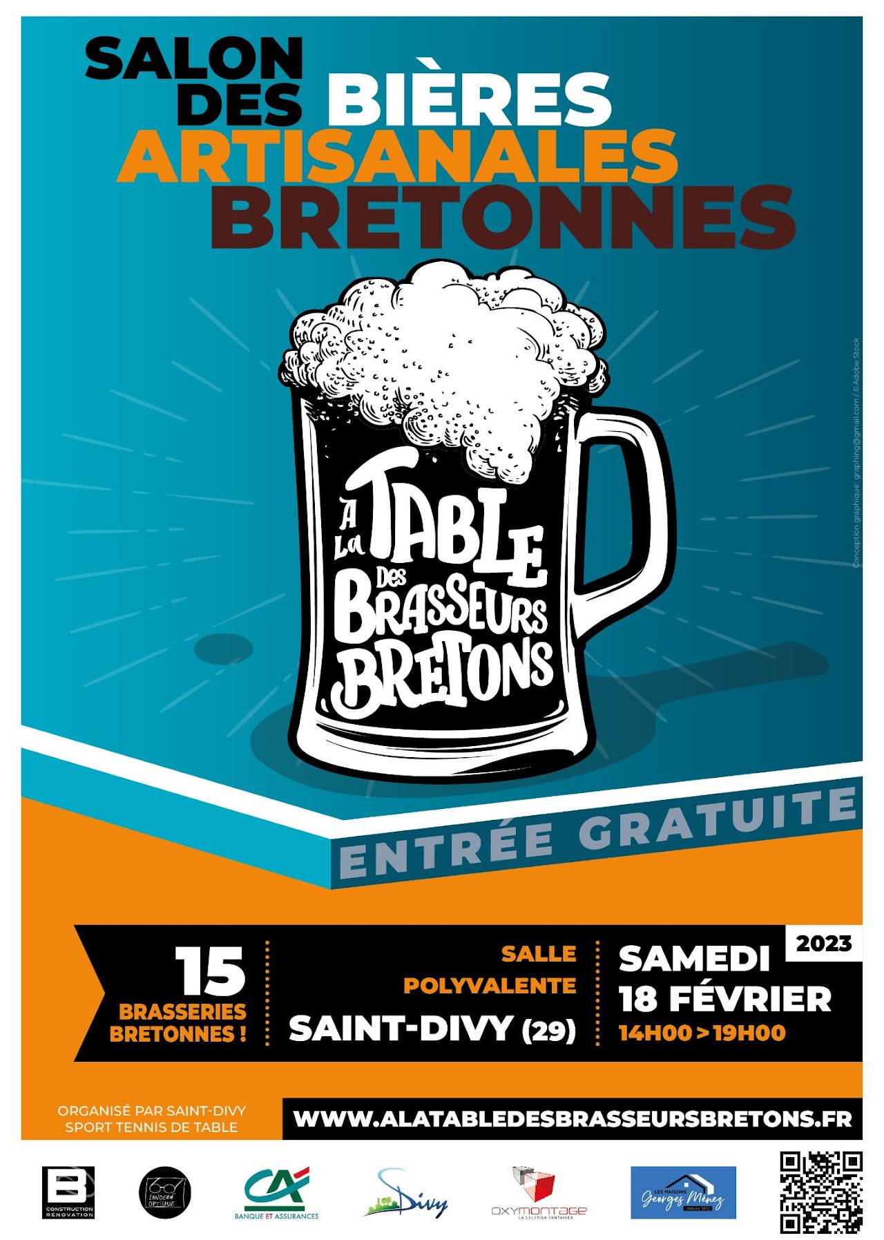 Affiche A La Table Des Brasseurs Bretons 2023