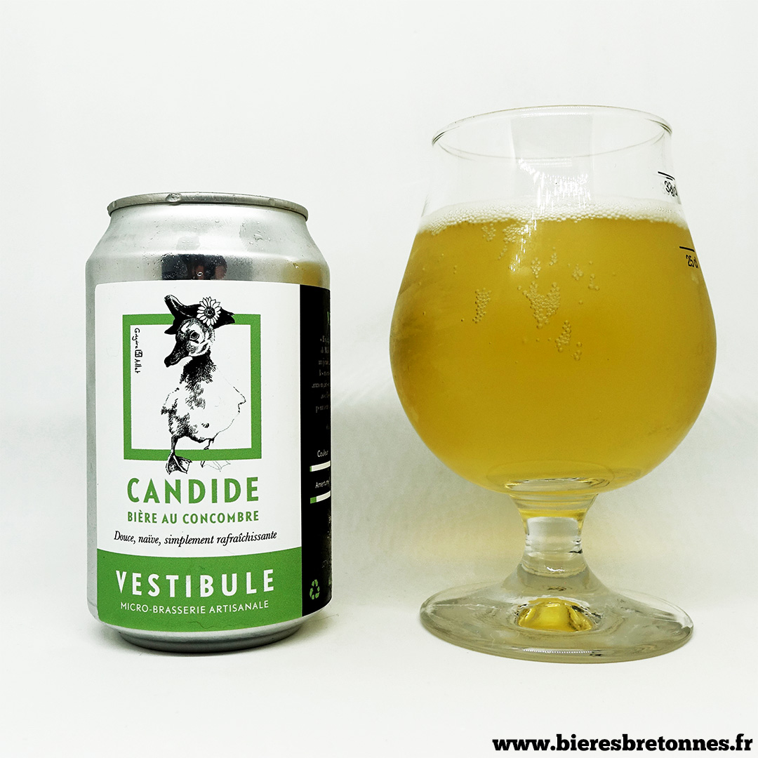 Candide Bière au Concombre – Brasserie Vestibule