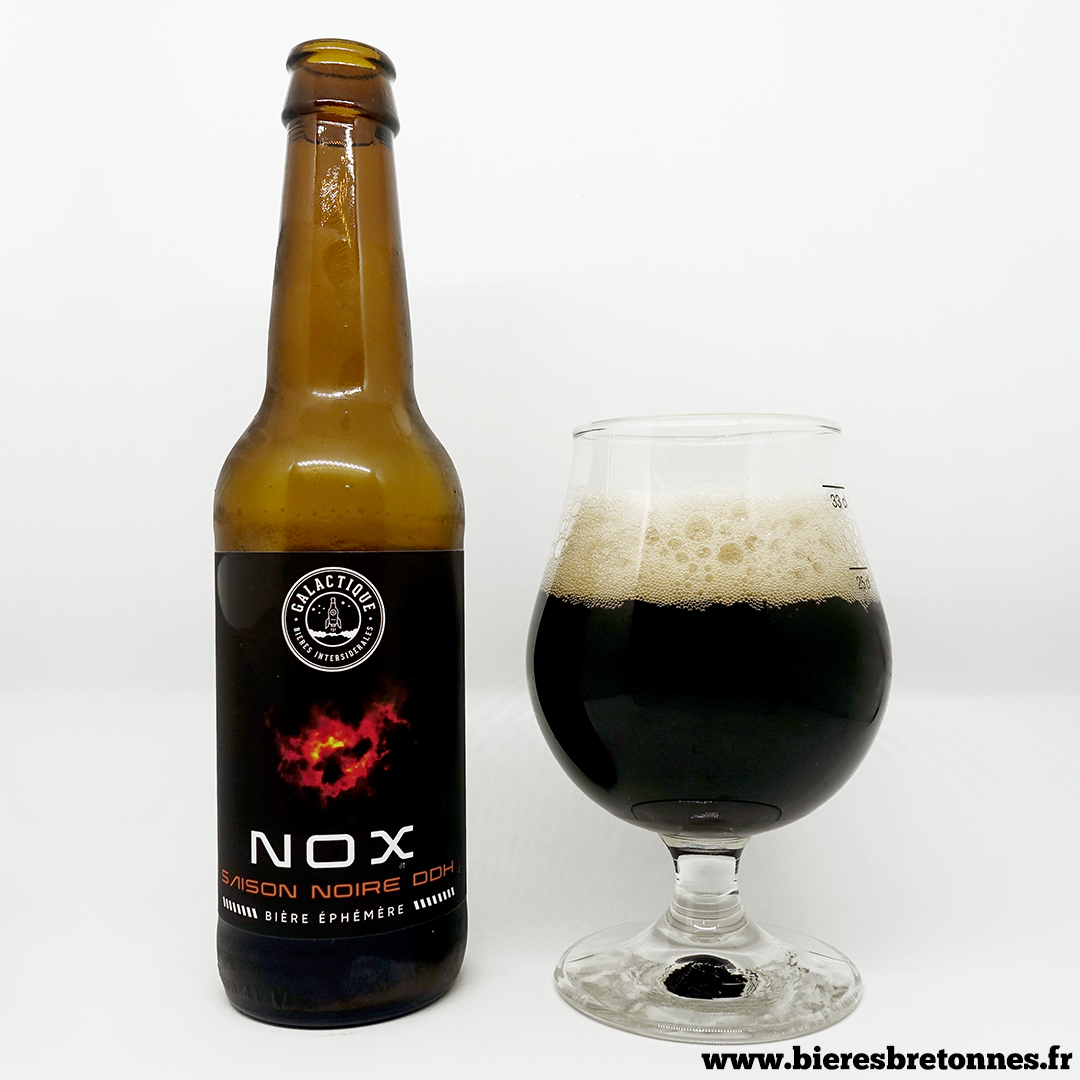 Bière Nox Saison Noire DDH – Brasserie Galactique