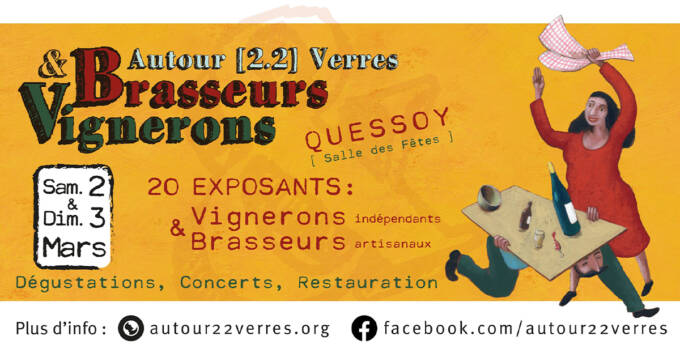 Brasseurs Vignerons Autour 2 2 Verres Quessoy 2024