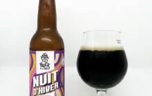 Bière Nuit d'Hiver Stout Tonka Chamallow - Brasserie Bock à l'Ouest