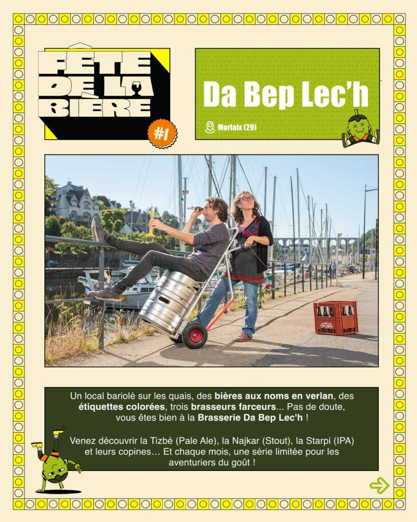 Fete De La Biere Santec Presentation Brasserie Da Bep Lech