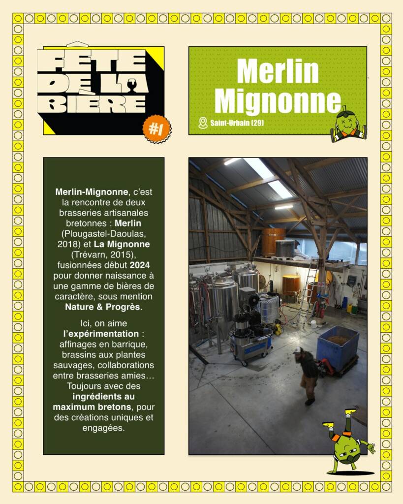 Fete De La Biere Santec Presentation Brasserie Merlin Mignonne