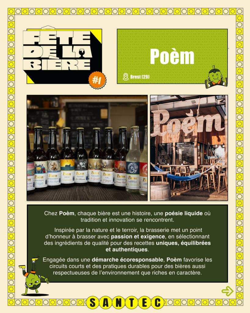 Fete De La Biere Santec Presentation Brasserie Poem