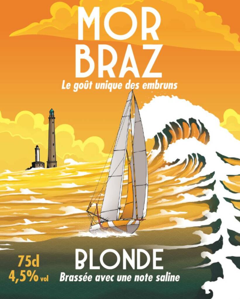 Etiquette Mb Blonde 75cl