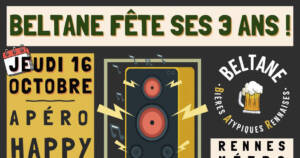 Brasserie Beltane Rennes Fete 3 Ans