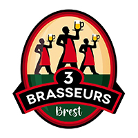 Logo 3 Brasseurs Brest 200x200